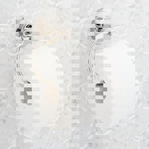 Wall Mount Toilet Tissue Holder in Polished Nickel